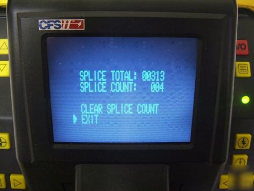 Corning siecor cfs ii compact fusion splicer sm mm
