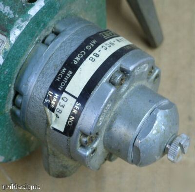 Gast 1AM-ncc-88 pneumatic motor w/air drive nice 