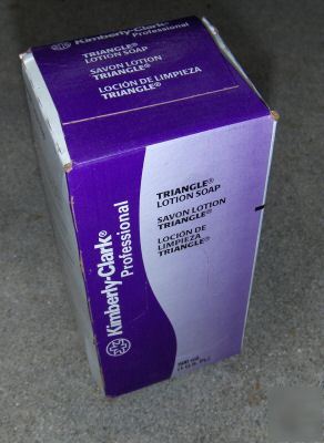 Kimberly clark #92538 triangle lotion soap cleaner 1 pt