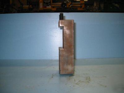 Lathe tool holder for large lathe, ( ? warner swasey )