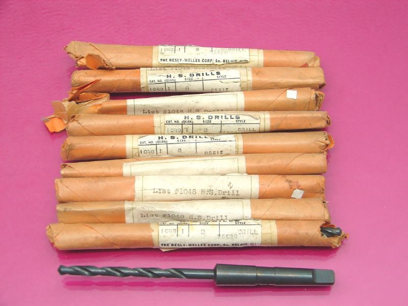 New 10 hs drill drills w 1MT lot sizes a , b , c (1627
