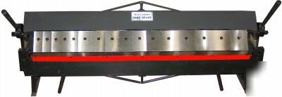 New 48â€ x 16 ga box and pan brake