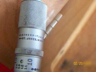 Scherr micrometer 2 - 3 inch measurement 