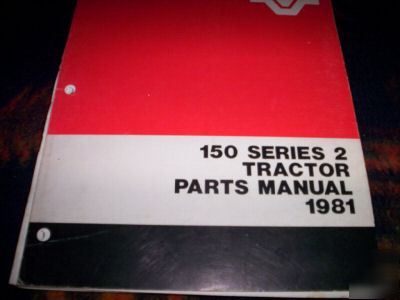 Versatile 150-series 2 tractor part manual 1981-PU3047 